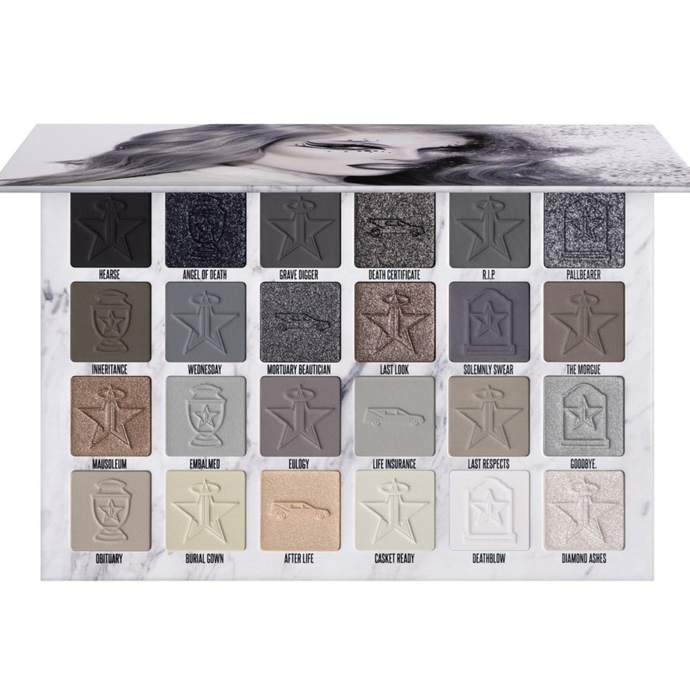 Jeffree Star “cremated” pallet